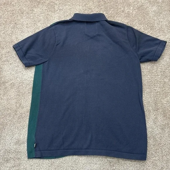 Vans Buttonwood Blue & Green Striped Button Up Shirt Small Casual Skate Style - Picture 5 of 6